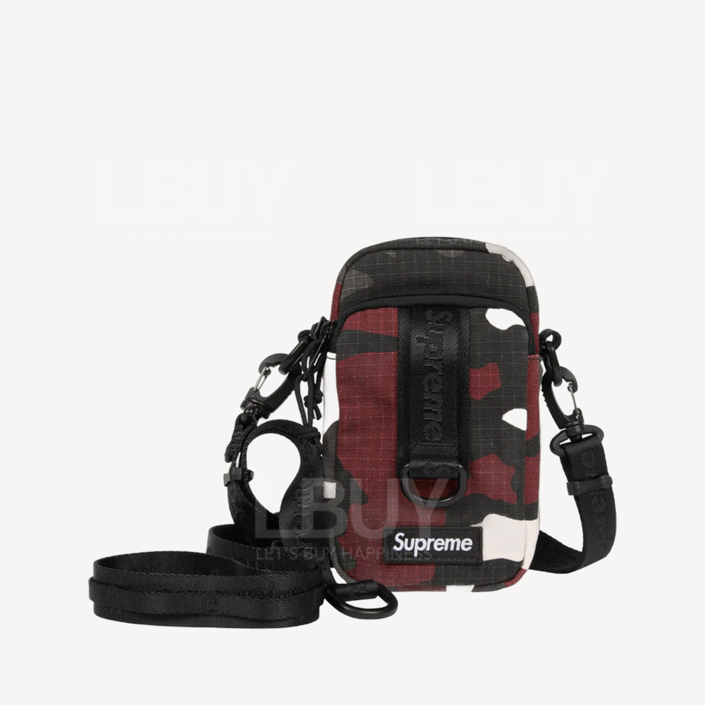 Supreme Shoulder Bag Red Camo