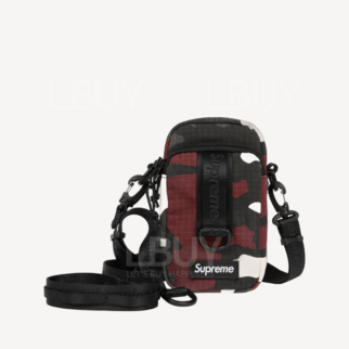Supreme Shoulder Bag Red Camo