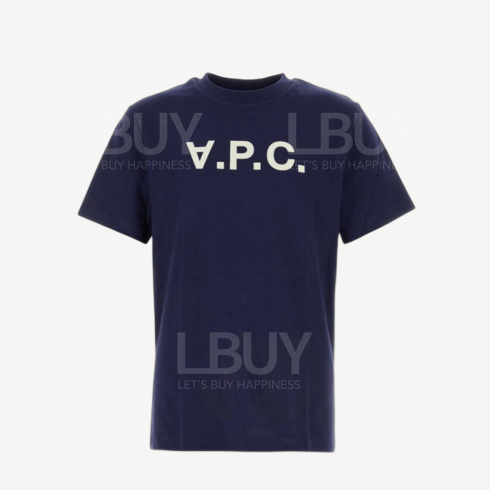 A.P.C. Logo 蓝色T-shirt