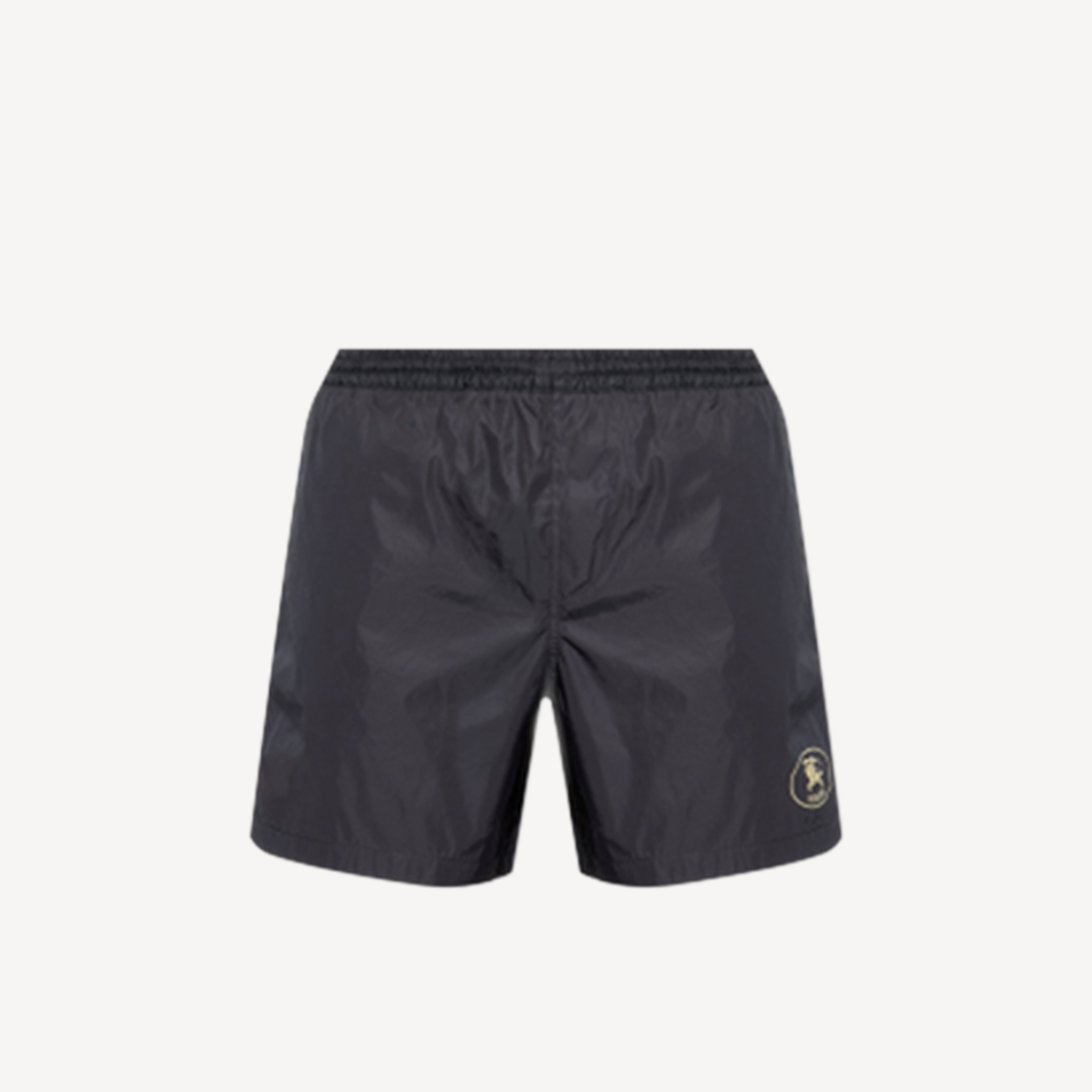 Burberry 戰馬沙灘褲短褲 黑色