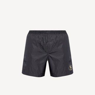 Burberry 戰馬沙灘褲短褲 黑色